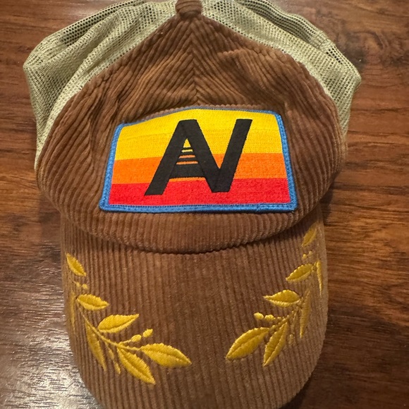 Aviator Nation Accessories - Aviator Nation Brown Corduroy Trucker Hat